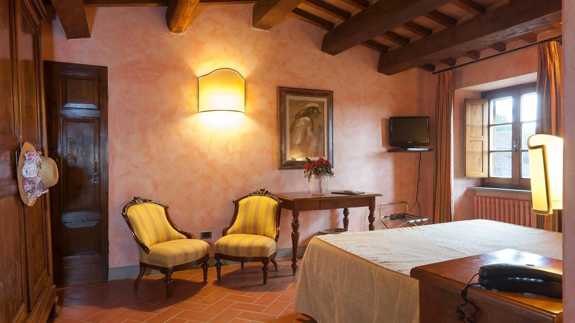 Villa Relais Poggio Borgoni à San Casciano in Val di Pesa Séjour à la ferme