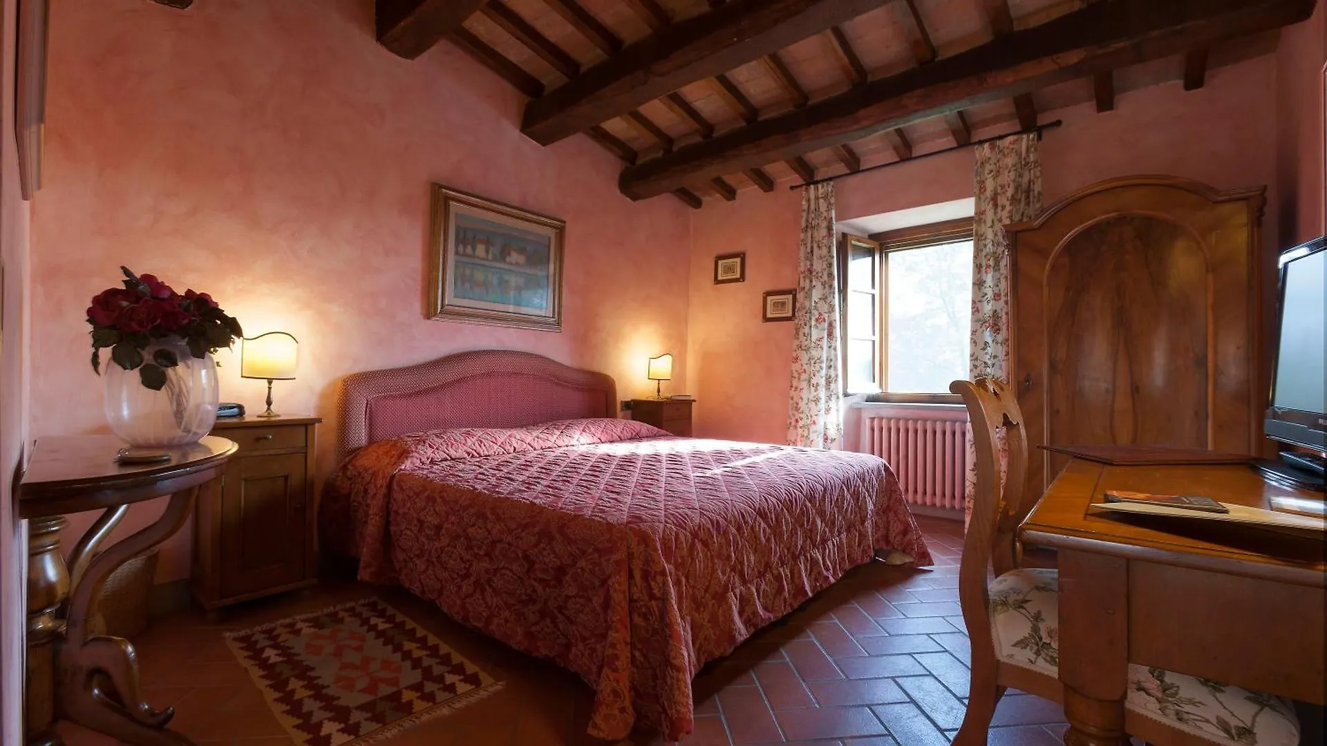 Villa Relais Poggio Borgoni à San Casciano in Val di Pesa Séjour à la ferme