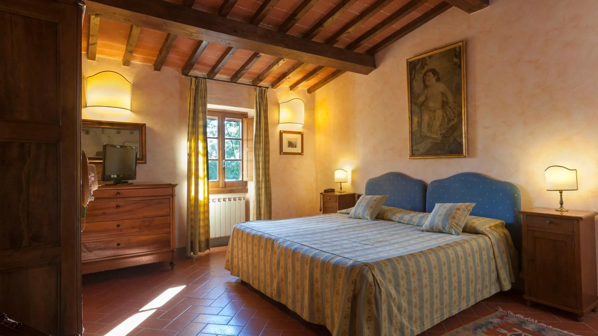 Séjour à la ferme Villa Relais Poggio Borgoni à San Casciano in Val di Pesa